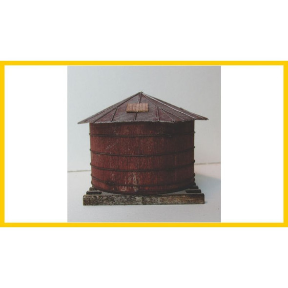 Phoenix Model Buildings 2526 - Roof Top Water Tank - HO Scale Kit